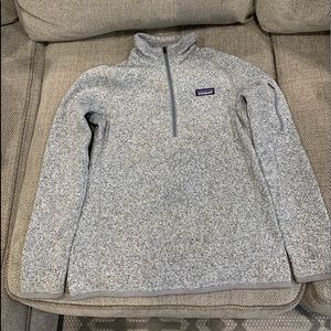 Gray size small Patagonia pull over